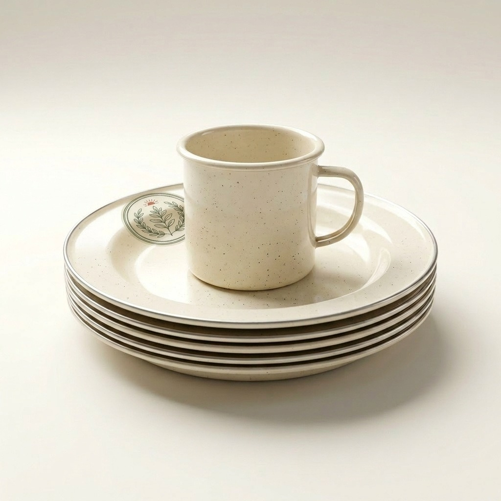 enamel plate set — Branch Goodies Co.